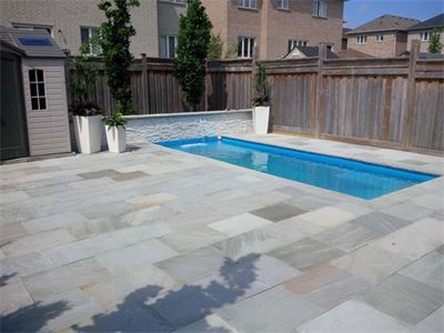 Vaughan Pool/Landscape installation