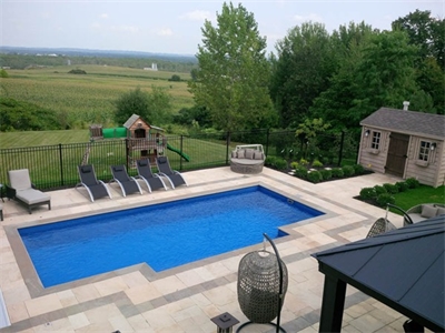 Bradford Pool/Landscape installation 