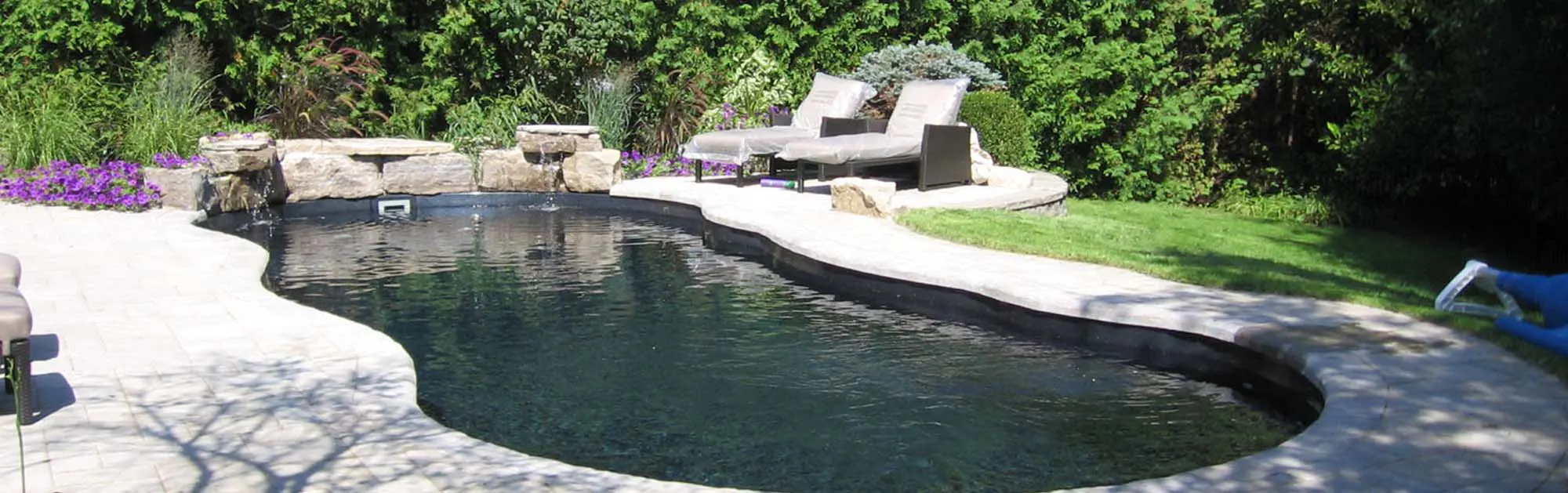 The Allure  Pool With Spa, Tanning Ledge, & Splash Pad - Leisure Pools